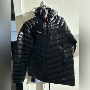 Mammut Broad Peak IN Hooded Down Jacket Size XL Men’s Copper Mountain 50 Year